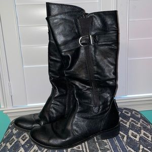 Black Heeled Boots